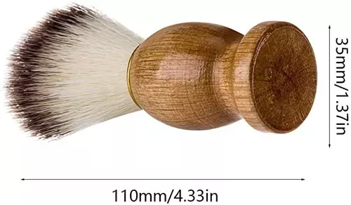 12x Brocha Hisopo De Madera Para Barba - Peluquería Barbería-4