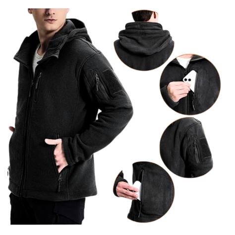 Polar Chaqueta Polerón Micropolar Táctico Invierno-1