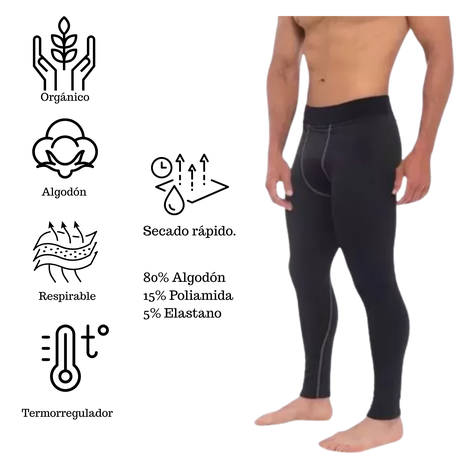 Calza Polar Hombres Primera Capa Invierno-1