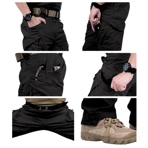 Pantalón Táctico Militar Cargo Outdoor Airsort Militar-3