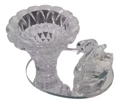 Cisne De Cristal Adorno De Mesa Casa Hogar Regalo Elegante-2
