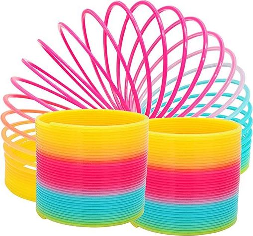 Set Juguete Resolte Arcoiris Magic Spring 12 Uni De Plastico-1