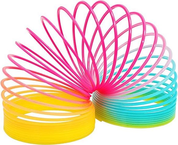 Set Juguete Resolte Arcoiris Magic Spring 12 Uni De Plastico-3
