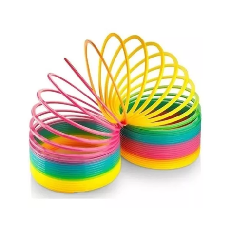 Resorte Magico Slinky Juguete Aerodinamico Antiestres-0