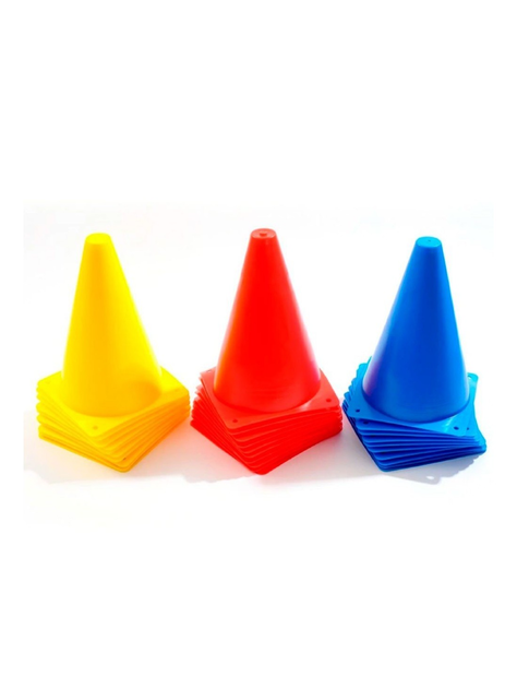Pack 3 Conos 38cm Entrenamiento Agilidad Fútbol-0