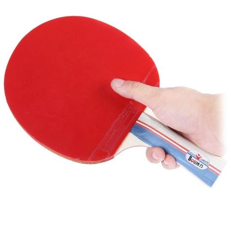 Set par Paleta Raqueta Ping Pong + 3 pelotas + Estuche - multicolor-7