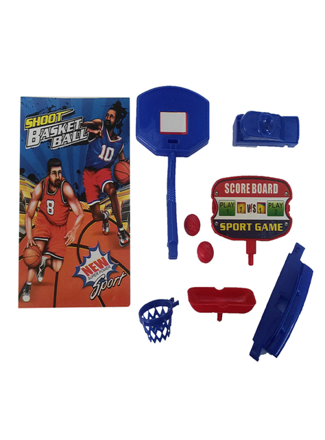 Juego De Mesa Mini Basquet Tira Y Encesta 23cm -metegol 741-1