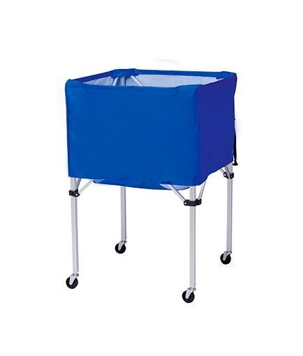 Carro Porta Balones Aluminio Plegable Con Ruedas-0