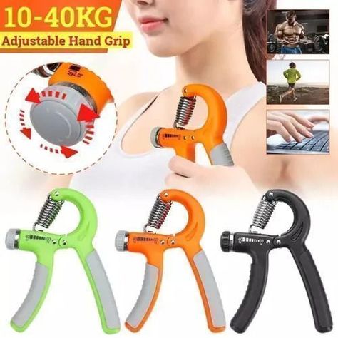 Hand Grip Agarre Mano Muñeca Antebrazo - Regulable 10-40kg-5