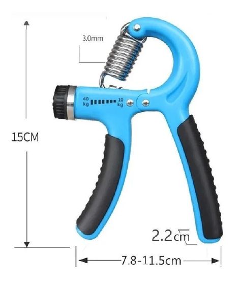 Hand Grip Agarre Mano Muñeca Antebrazo - Regulable 10-40kg-3