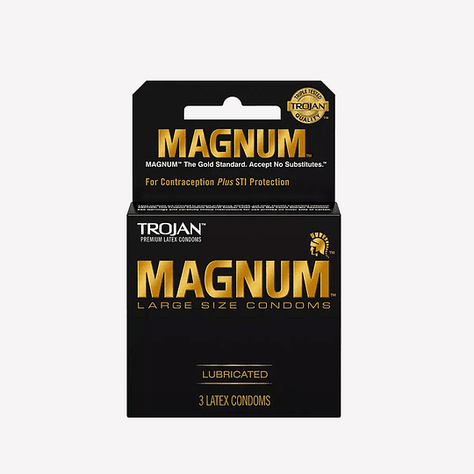 Pack x 3 Condón Trojan Magnum Large-0