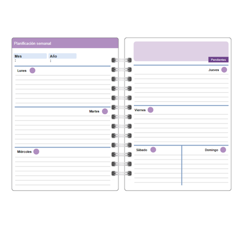 Agenda docente profesora Anual Papelería Personalizada 14-5
