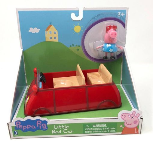 Auto Rojo De Peppa Pig-1
