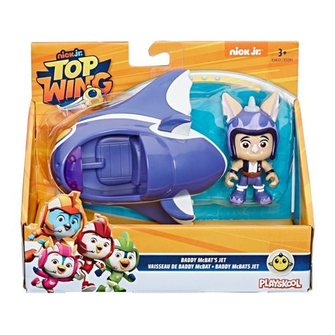 Vehículo Top Wing Daddy Mcbat´s Jet-0