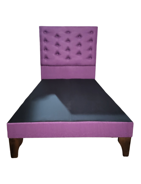 Base Europea 15P Respaldo Morado Lino a Piso Botone-3