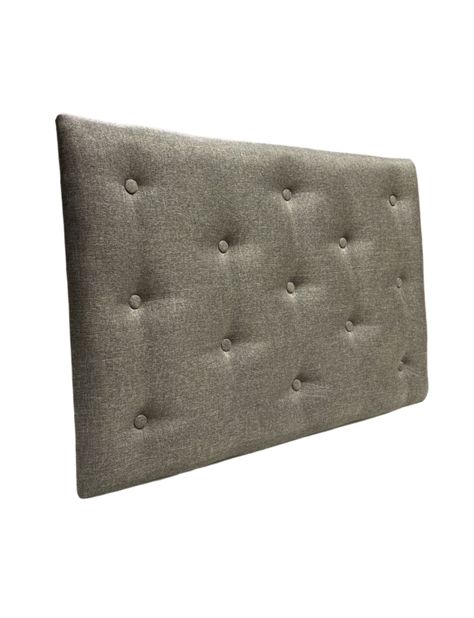 Respaldo 1 Plaza Gris Lino Muebles Rimar-4