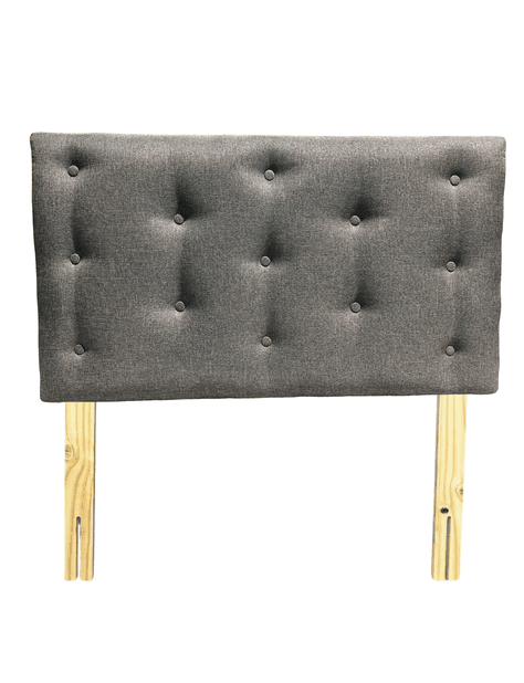 Respaldo 1 Plaza Gris Lino Muebles Rimar-6