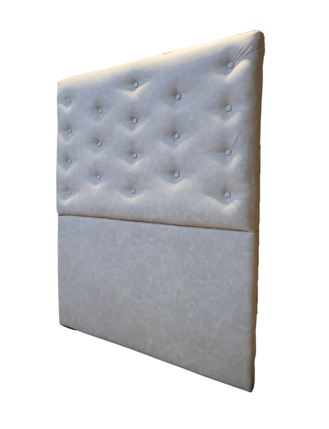 Respaldo Botone Eco Cuero 1.5 plazas Rimar-2