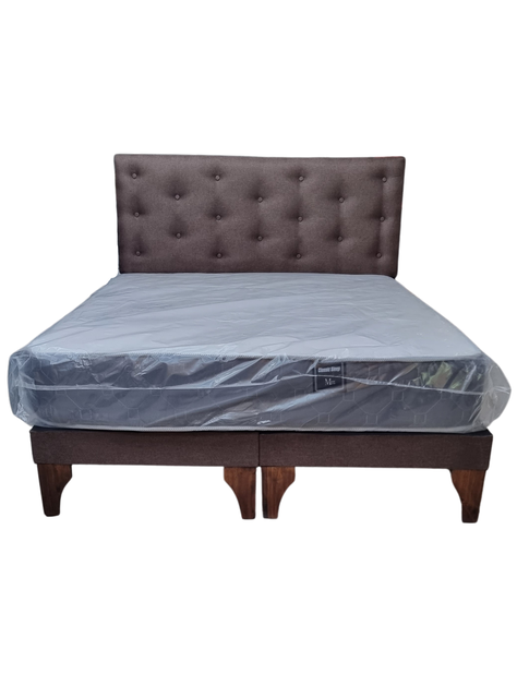 Cama Europea 2Plazas Cafe Lino Rimar-0