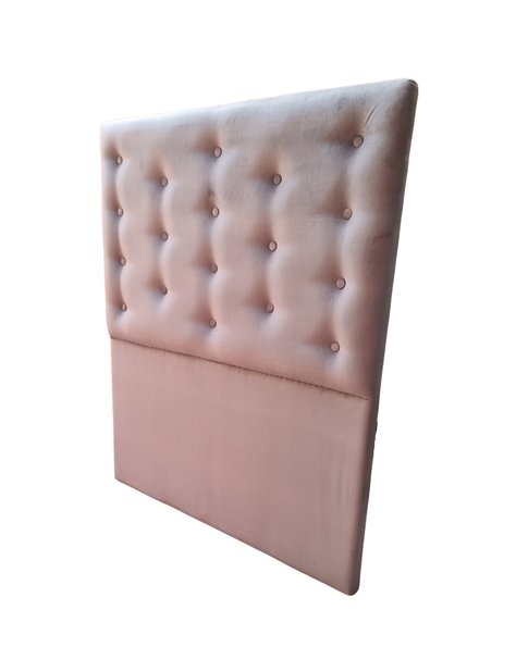 Respaldo 1.5 Plazas a Piso Botone Gris Felpa Muebles Rimar-3