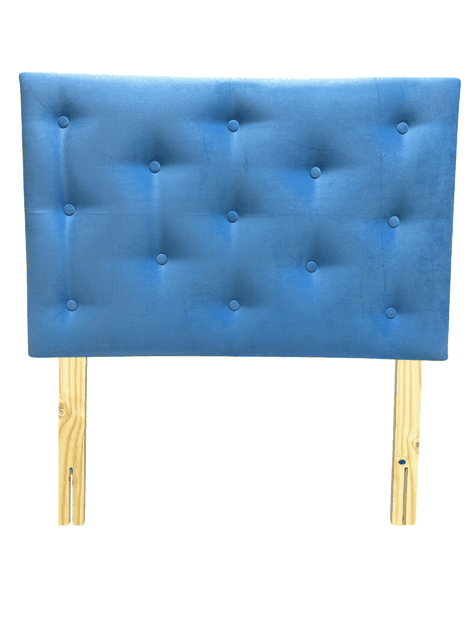Respaldo 1 Plaza Celeste Felpa Muebles Rimar-0