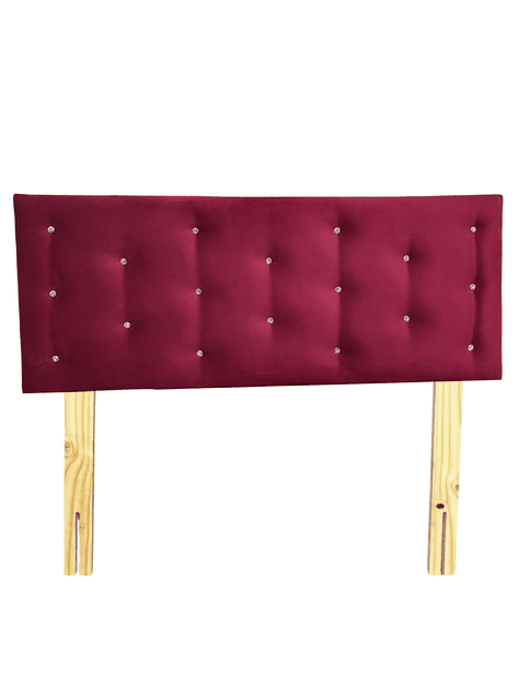 Respaldo 2 Plazas Burdeo Diamante Muebles Rimar-3