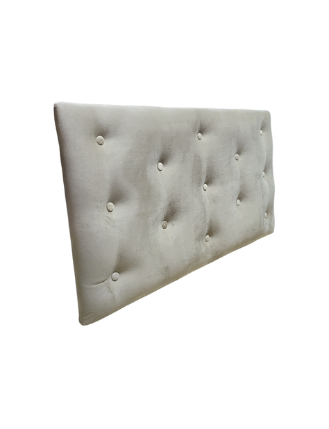 Respaldo 1.5 P Botone Beige Felpa Muebles Rimar-2