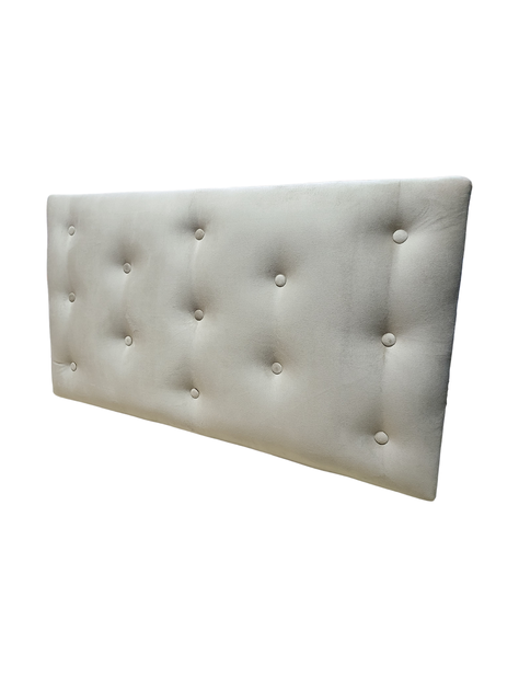 Respaldo 1.5 P Botone Beige Felpa Muebles Rimar-4