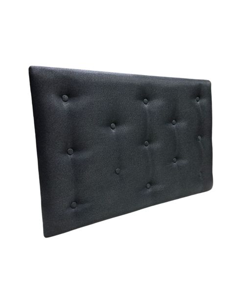 Respaldo 1 Plaza Negro Lino Muebles Rimar-4
