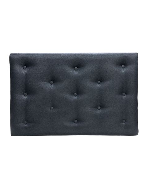 Respaldo 1 Plaza Negro Lino Muebles Rimar-5