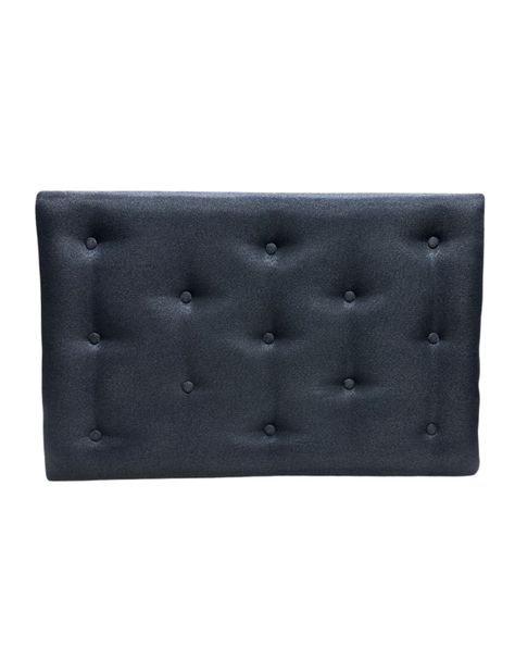 Respaldo 1 Plaza Negro Lino Muebles Rimar-6