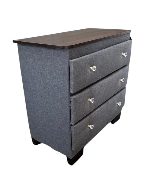 Comoda 4 cajones Rimar Gris Lino Diamante-4