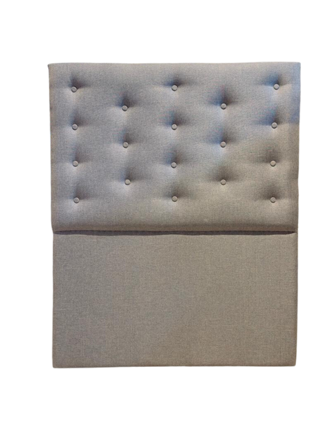 Respaldo 1P Gris Lino a Piso Muebles Rimar-0