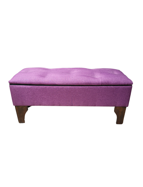 BANQUETA BAUL LINO MORADO -0