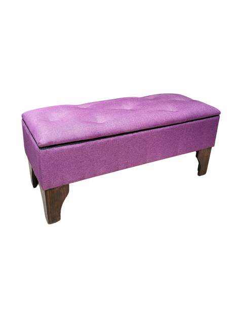 BANQUETA BAUL LINO MORADO -1
