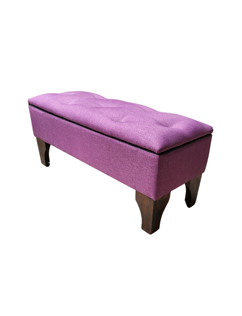 BANQUETA BAUL LINO MORADO -2