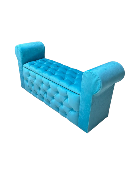 BANQUETA BAUL CON BRAZOS FELPA CALIPSO -2