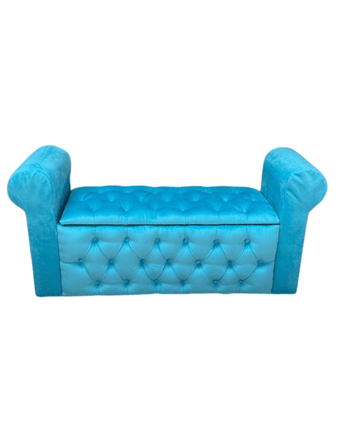 BANQUETA BAUL CON BRAZOS FELPA CALIPSO -1