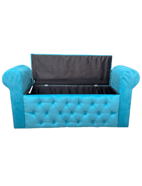 BANQUETA BAUL CON BRAZOS FELPA CALIPSO -3