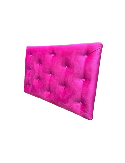 Respaldo 1 Plaza Fucsia Felpa Muebles Rimar-3
