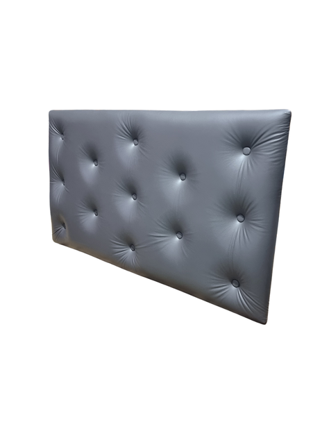 Respaldo 1.5 Plazas Botone Eco Cuero Muebles Rimar-4