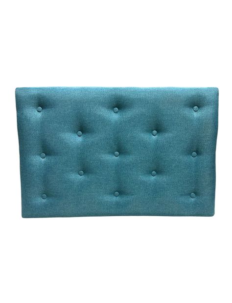 Respaldo 1 Plaza Turquesa Lino Muebles Rimar-4