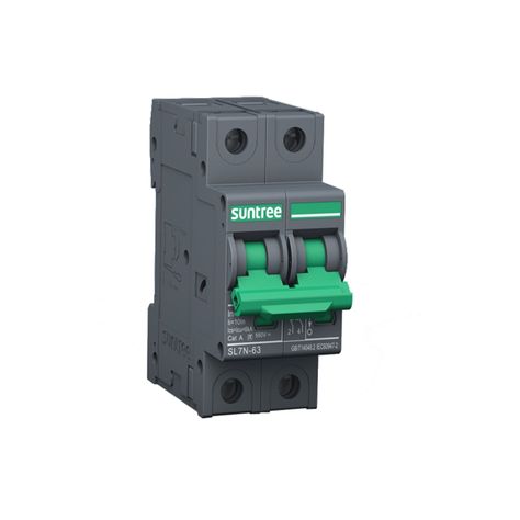 Interruptor Automático Dc 10a 550v 2p Bipolar Solar Sl7n-63-0