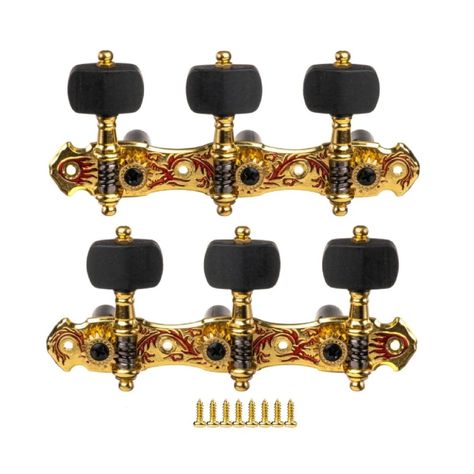 Clavijero Alice Aos-028rdp Zinc Chapado Oro, Clavija Ebano-0