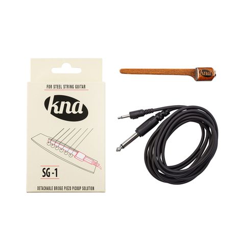 Kna Sg-1 Pastilla Piezoeléctrico Guit. Acústica Cuerda Metal-0