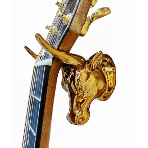 Soporte De Guitarra Modelo Bull-hook Para Pared-0