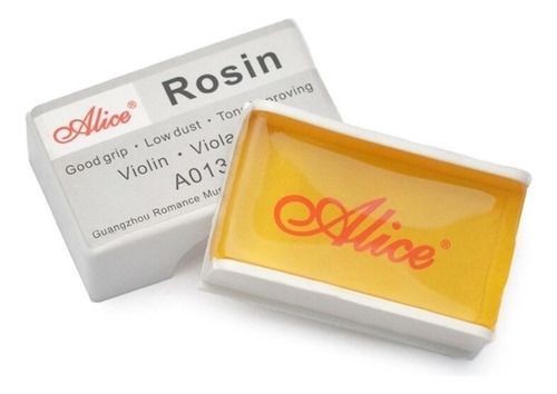 Pack 10 Resina Pecastilla Colofonia Alice A013-1 Violín Cell-1
