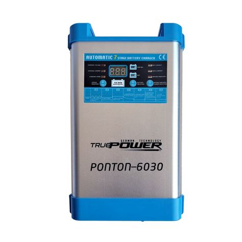 Cargador Batería Truepower Ponton 6030 12V 60A / 24V 30A-0