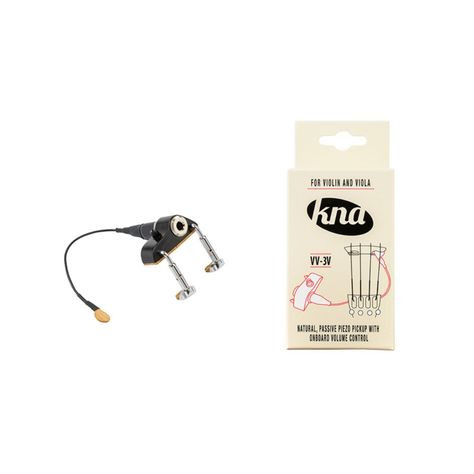 Pastilla Kna Vv-3v Pickup Micrófono Piezoeléctrico Con Contr-0