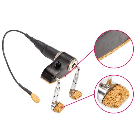 Pastilla Kna Vv-3v Pickup Micrófono Piezoeléctrico Con Contr-2
